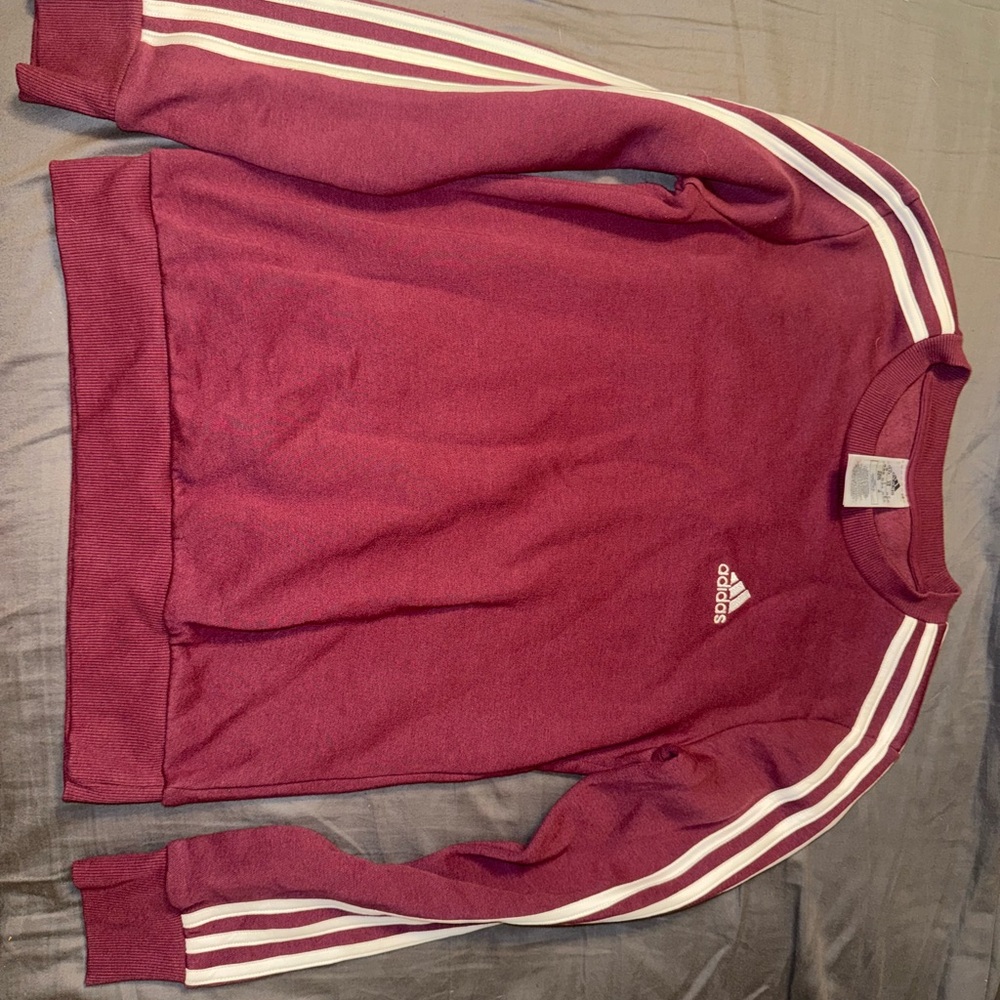 Adidas Women's Maroon Sweater